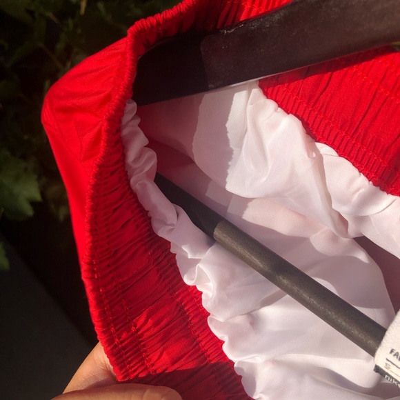 Nike Red Sweatpants Drawstrings+cuff adjuster - Picture 6 of 14